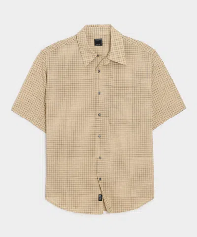 Todd Snyder Summerweight Cotton Big Shirt In Khaki In Brown