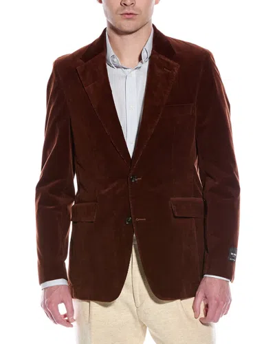 Todd Snyder Sutton Corduroy Jacket In Brown