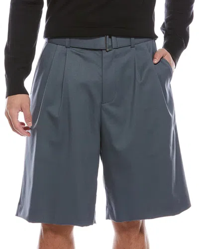 Todd Snyder Tailored Wool-blend Long Short In Blue