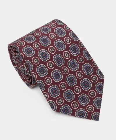 Todd Snyder The Matt Tie In Red In Pink