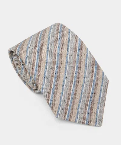 Todd Snyder The Ted Tie In Beige In Purple