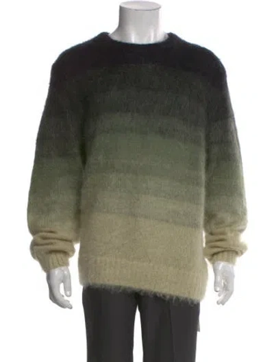 Pre-owned Todd Snyder Tie-dye Print Crew Neck Pullover In Green