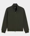 Todd Snyder Travel Terry Full-zip Track Jacket In Green
