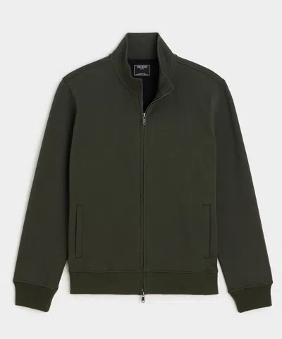 Todd Snyder Travel Terry Full-zip Track Jacket In Green