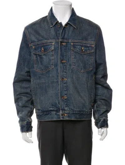 Pre-owned Todd Snyder Trucker Jacket In Blue