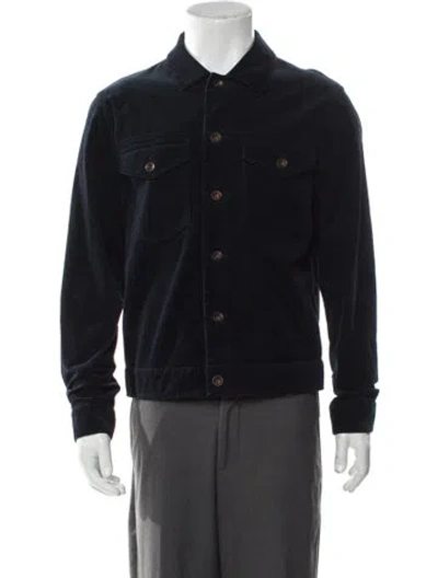 Pre-owned Todd Snyder Trucker Jacket In Blue