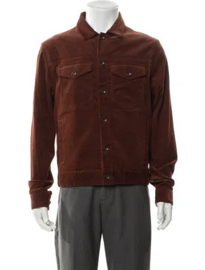 Pre-owned Todd Snyder Trucker Jacket In Brown