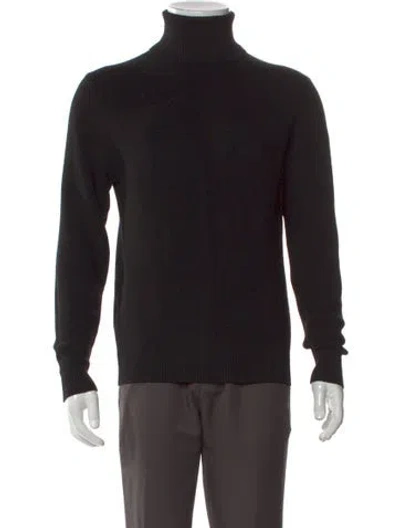 Pre-owned Todd Snyder Turtleneck Long Sleeve Pullover In Black