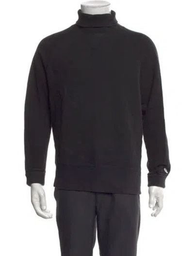 Pre-owned Todd Snyder Turtleneck Long Sleeve Sweatshirt In Grey