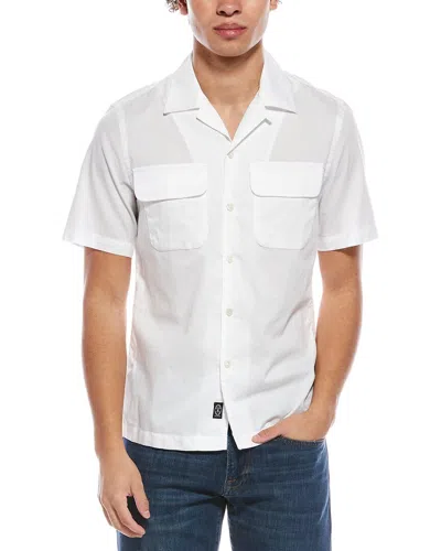 Todd Snyder Two Pocket Shirt In White