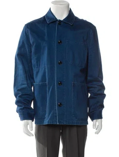 Pre-owned Todd Snyder Utility Jacket In Blue