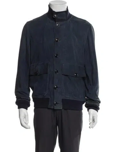 Pre-owned Todd Snyder Utility Jacket In Blue