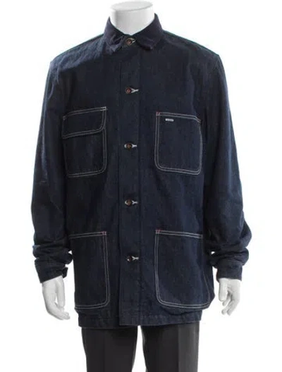 Pre-owned Todd Snyder Utility Jacket In Blue