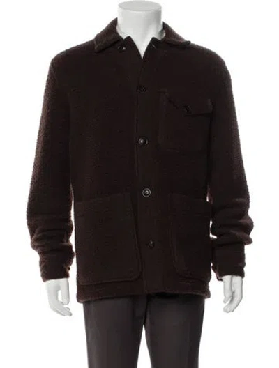 Pre-owned Todd Snyder Utility Jacket In Brown