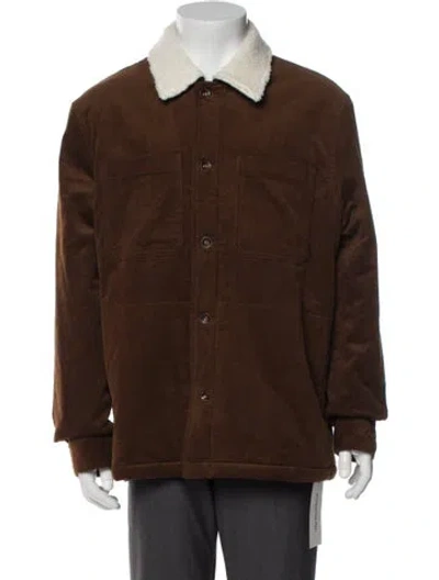 Pre-owned Todd Snyder Utility Jacket In Brown
