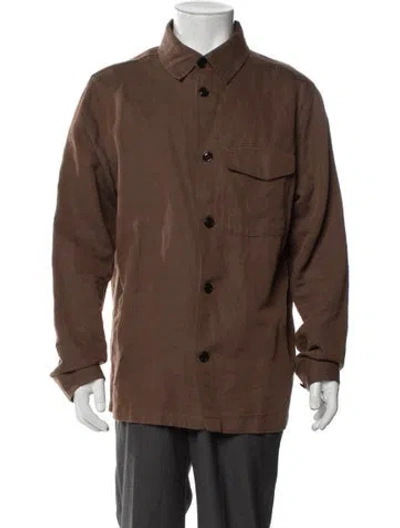 Pre-owned Todd Snyder Utility Jacket In Brown