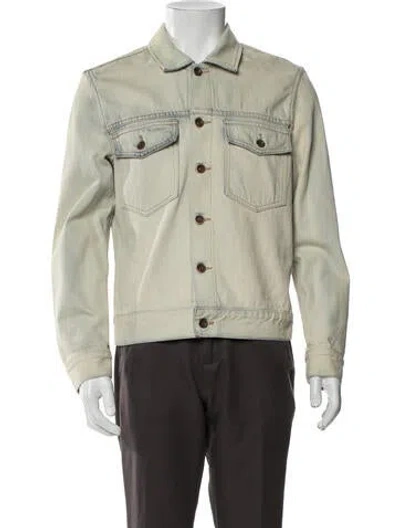 Pre-owned Todd Snyder Vintage Denim Jacket In Green