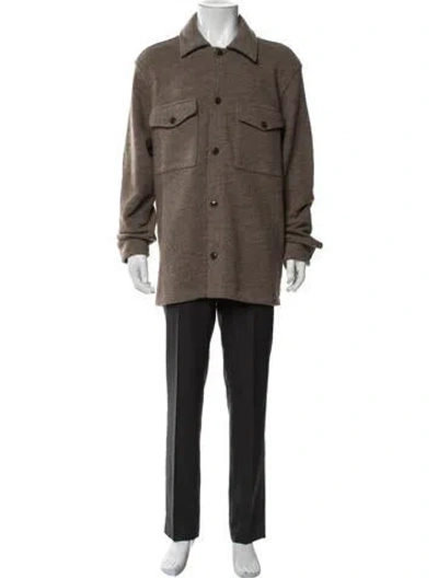 Pre-owned Todd Snyder Virgin Wool Jacket In Brown