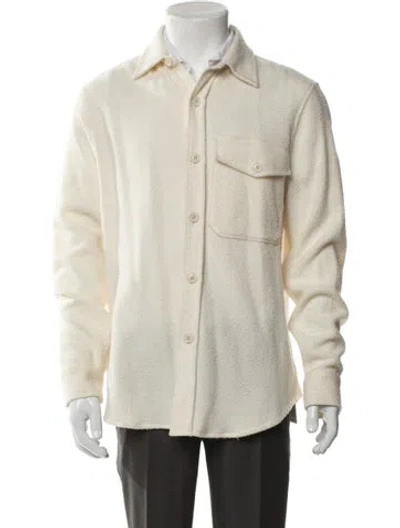 Pre-owned Todd Snyder Virgin Wool Jacket In Neutral