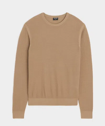 Todd Snyder Vista Crewneck Sweater In Gold