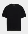 Todd Snyder Vista Crewneck Sweater Tee In Black