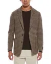Todd Snyder Wool-blend Houndstooth Sport Jacket In Brown