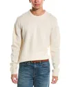 Todd Snyder Wool Crewneck Sweater In White