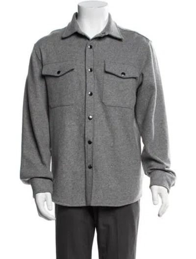 Pre-owned Todd Snyder Wool Jacket In Grey