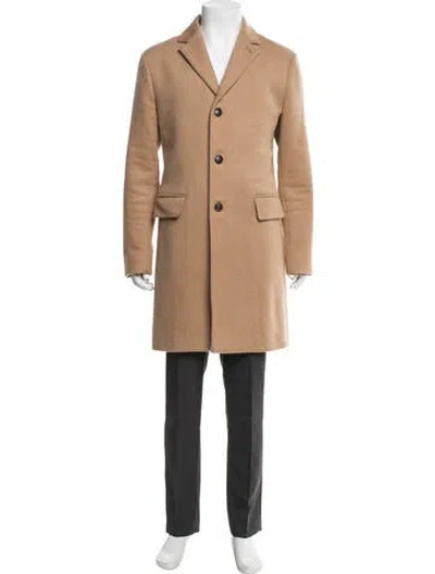 Pre-owned Todd Snyder Wool Overcoat In Neutral