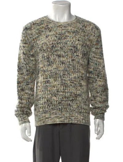 Pre-owned Todd Snyder Wool Patterned Pullover In Multicolor