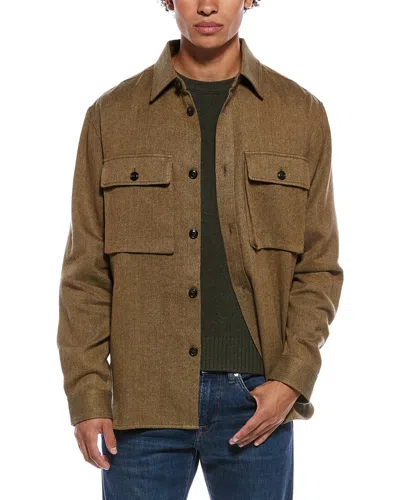 Todd Snyder Woolrich Linen In Brown