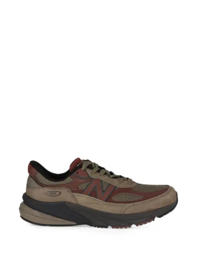 Todd Snyder X New Balance 990 Panelled Sneakers In Brown
