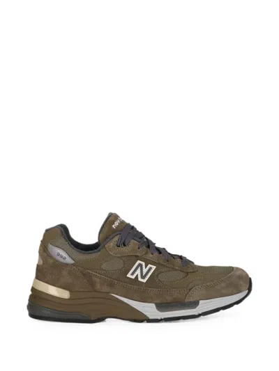 Todd Snyder X New Balance 992 Panelled Low-top Sneakers In Green