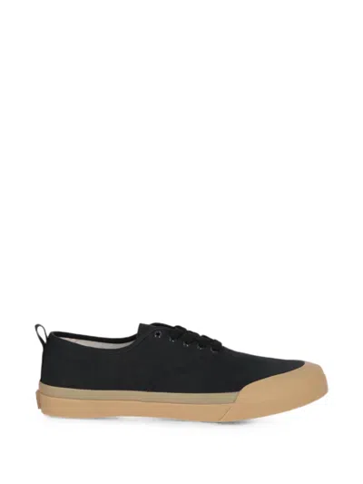 Todd Snyder X Sperry Lace-up Canvas Sneakers In Black