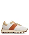 Tod's 1t Panelled Lace-up Sneakers In White
