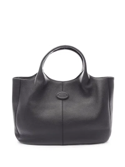 Pre-owned Tod's 2010s Alh Tote Bag In ブラック