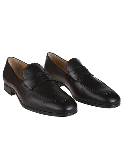 Tod's 35l Loafers In Nero