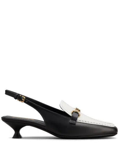 Tod's 35mm Leather Loafers In Black