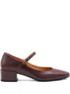 Tod's Scarpe Con Tacco Kraft Chiaro In Red