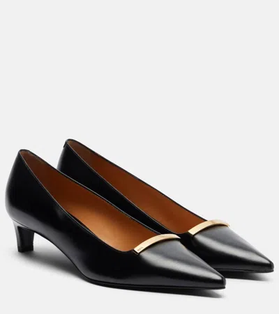 Tod's 40 Leather Pumps In Black