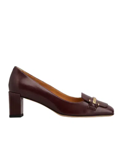 TOD'S 50MM LEATHER PUMPS