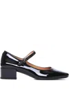 Tod's 50mm Patent-finish Leather Pumps In Black