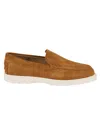 Tod's Leather Loafers In Monks Robe
