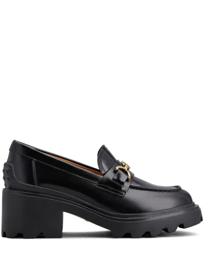 TOD'S 60MM LEATHER LOAFERS