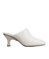 Tod's Leather Sabot In White