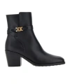 Tod's T65 Ankle Belt Shoes In Black