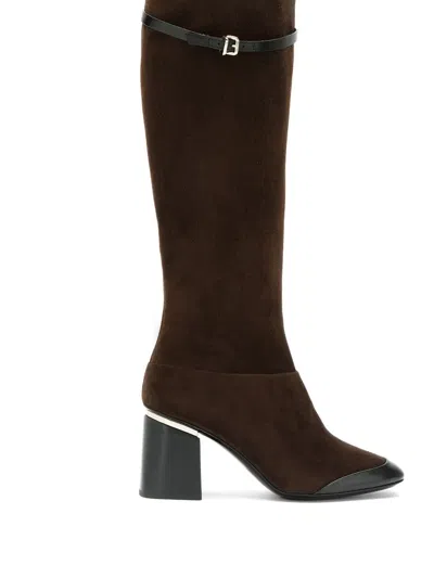 Tod's 70mm Suede Knee Boots In Brown