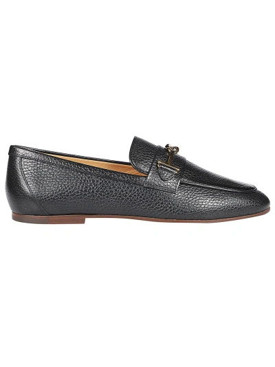 Tod's 79a Loafers In Nero