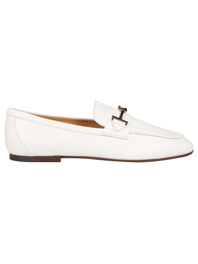 Tod's 79a Loafers In Yogurt
