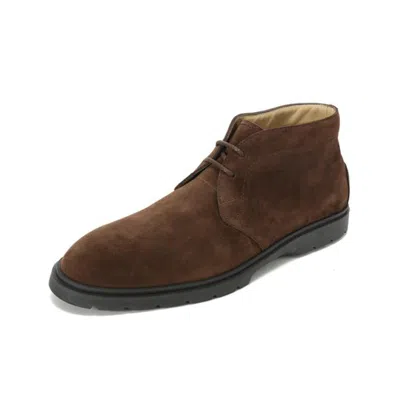 Tod's Suede Desert Boots In Brown